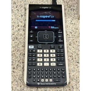 Texas Instruments TI-Nspire CX Graphing Calculator w/Cord ,no Cover, See Pics*